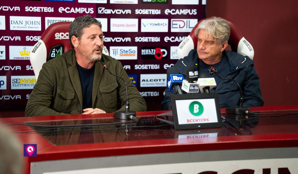 reggina bruno trocini conferenza giuseppe bonanno ()