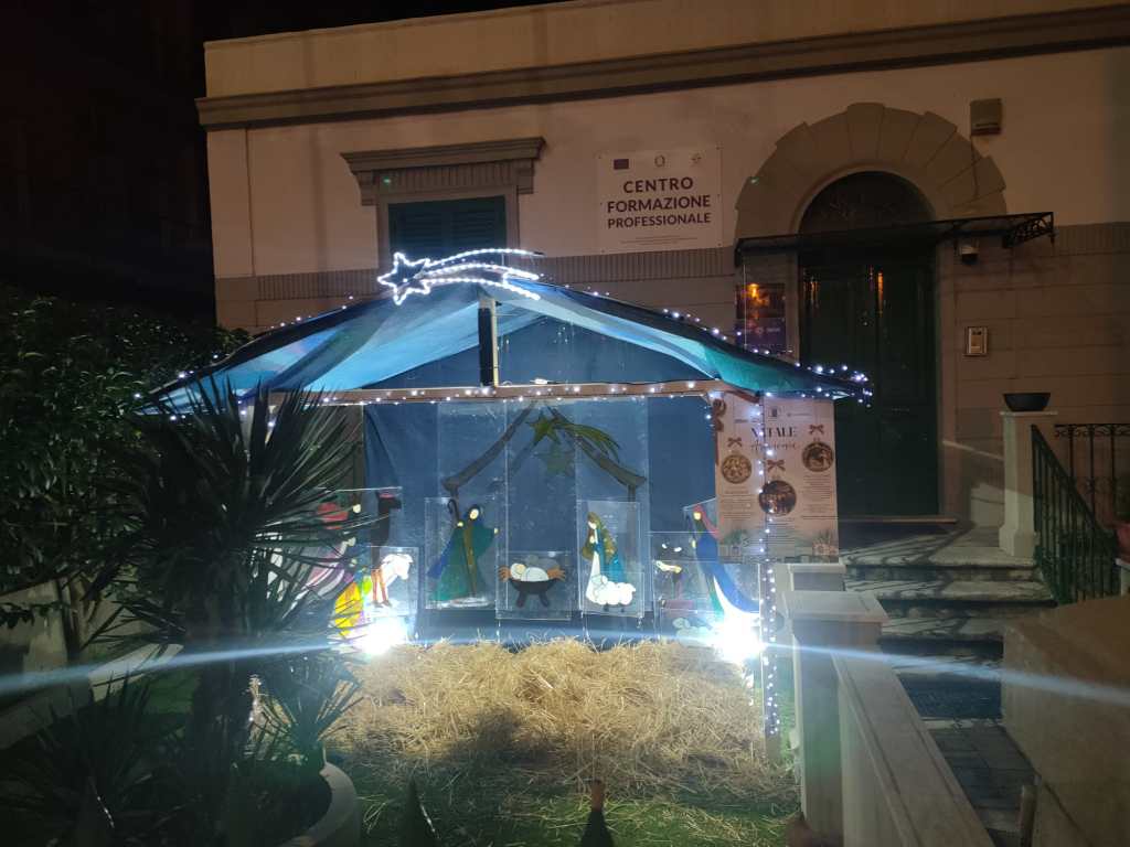 Presepe in via Modena