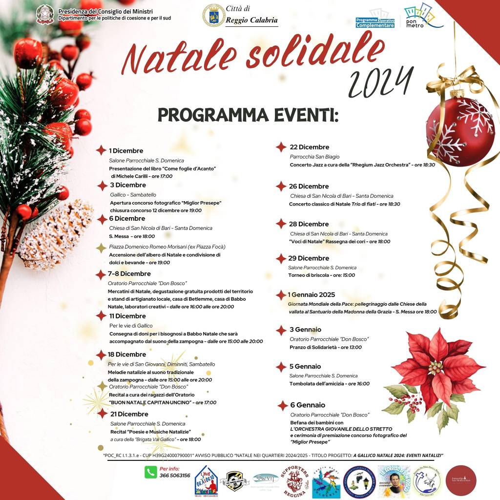 locandina programma eventi