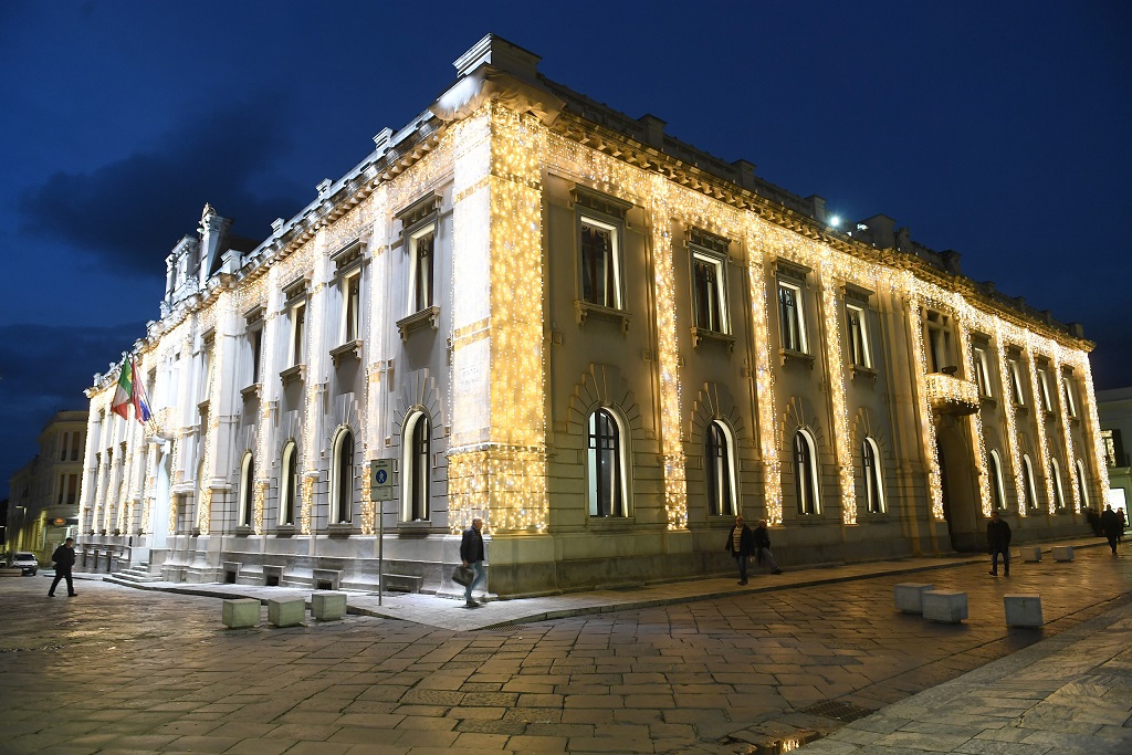 luminarie reggio calabria palazzo san giorgio