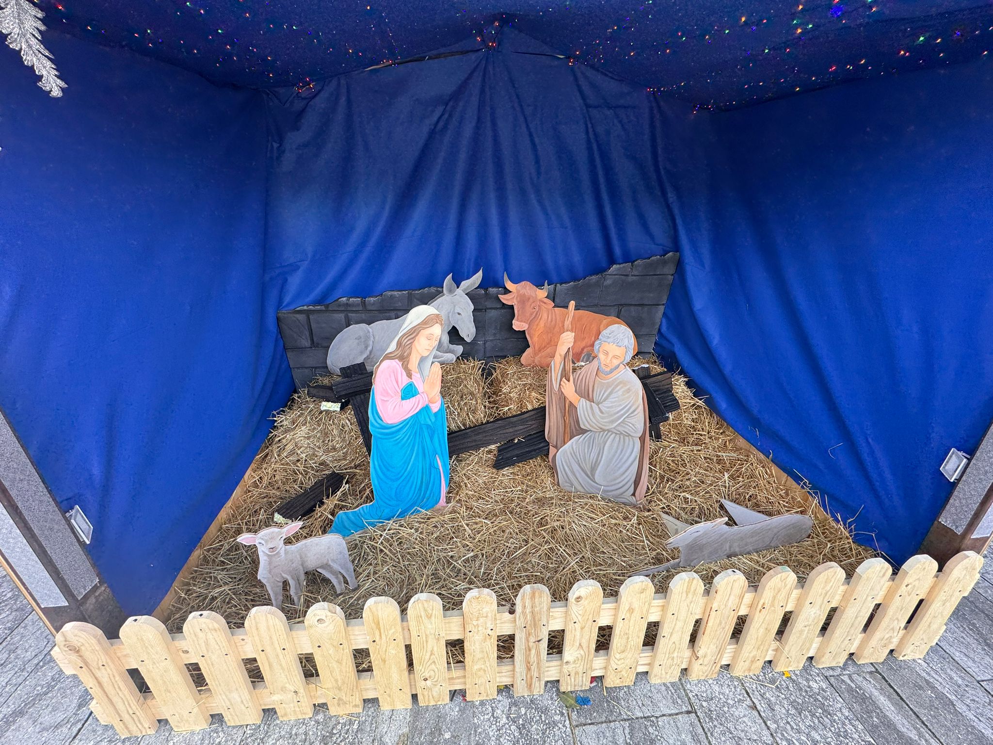 presepe vandalizzato coop libero nocera duomo