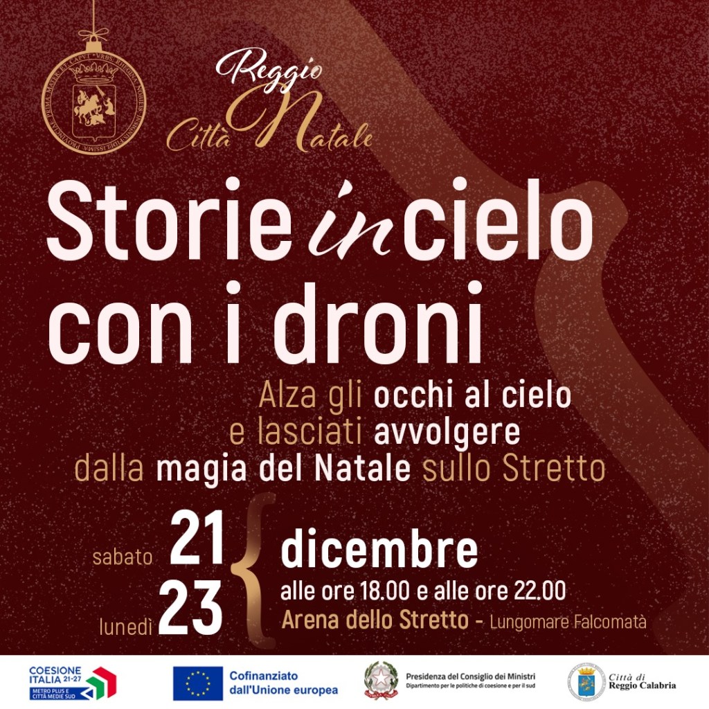 storie in cielo con i droni