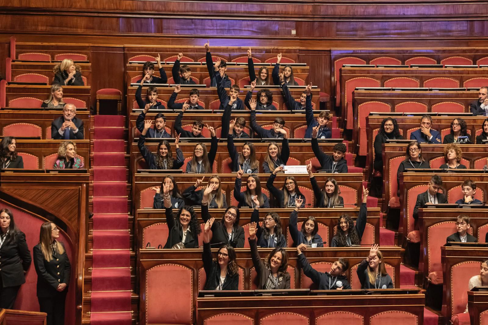 studenti carducci da Feltre Senato