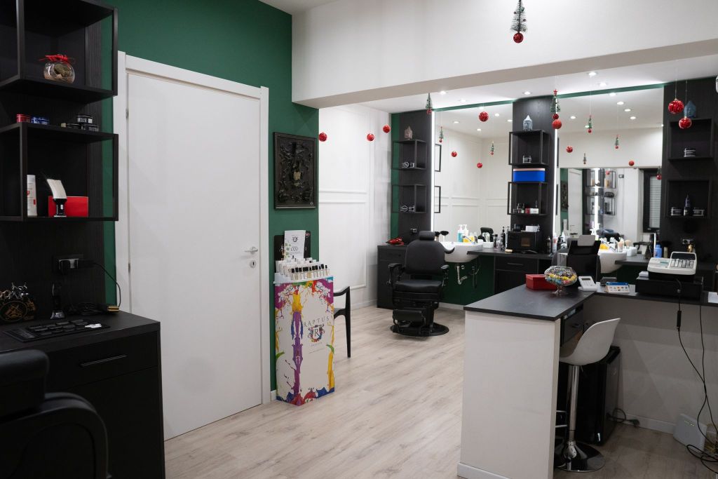 the new barber shop