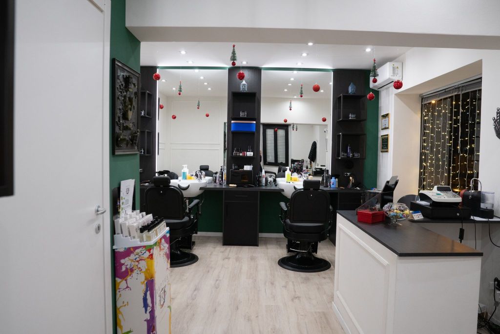 the new barber shop