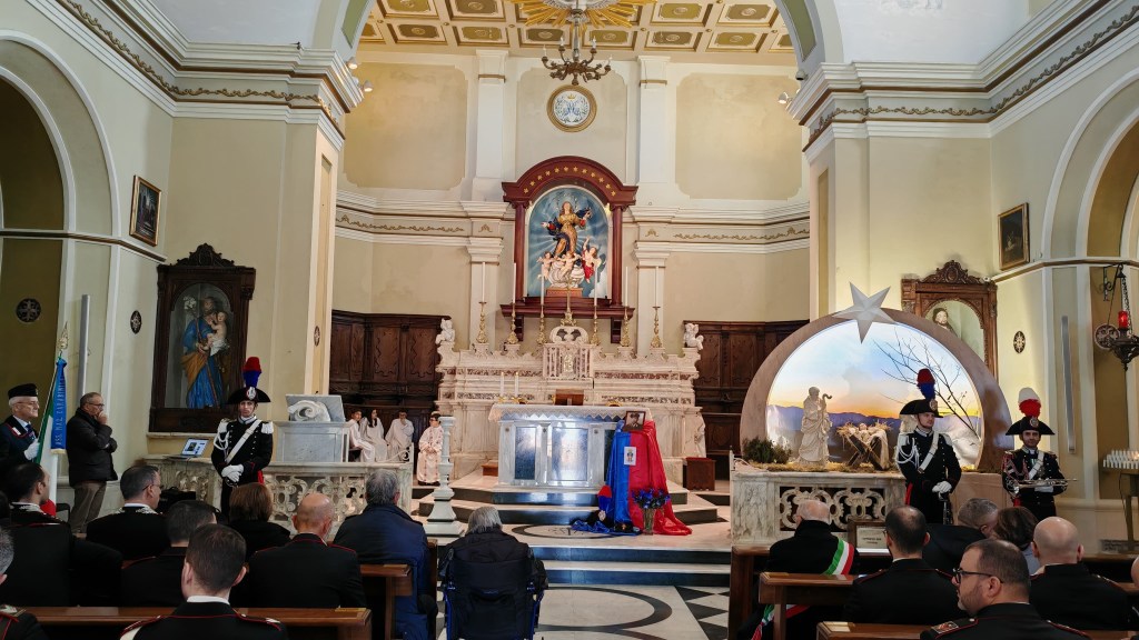 cerimonia commemorazione carabiniere Camarda