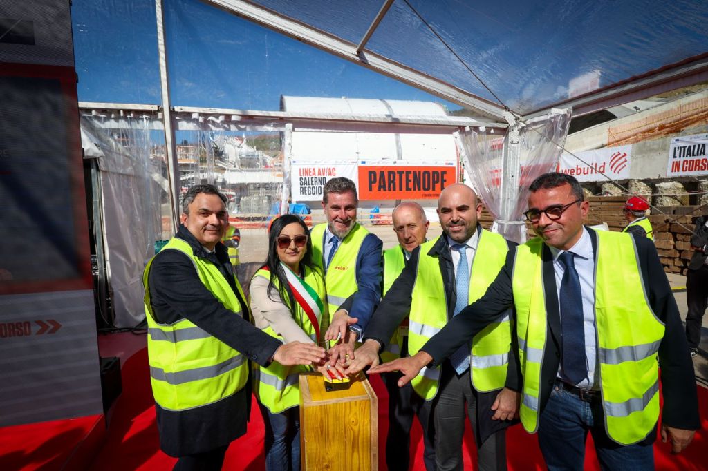 Alta Velocità Salerno – Reggio Calabria: al via lo scavo della galleria Saginara