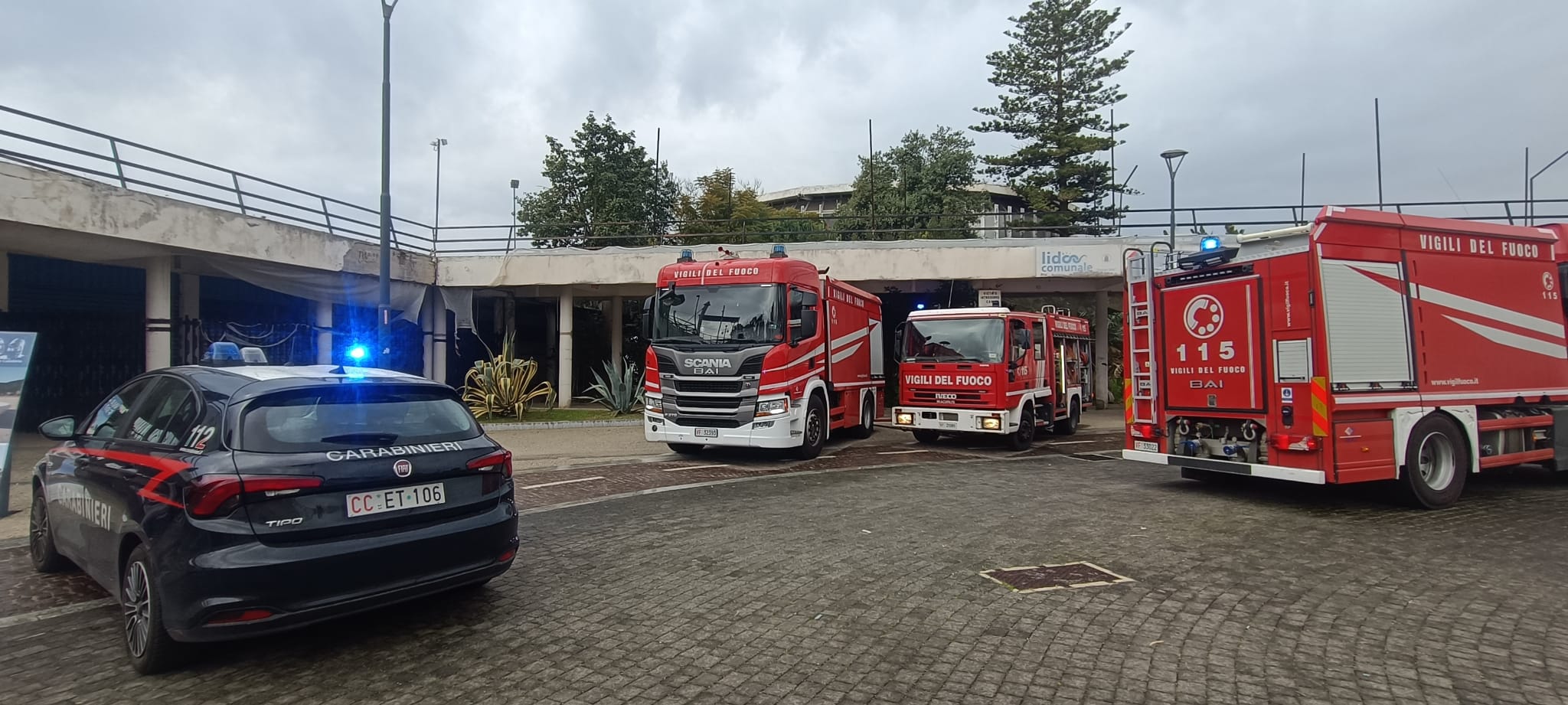 incendio torre nervi