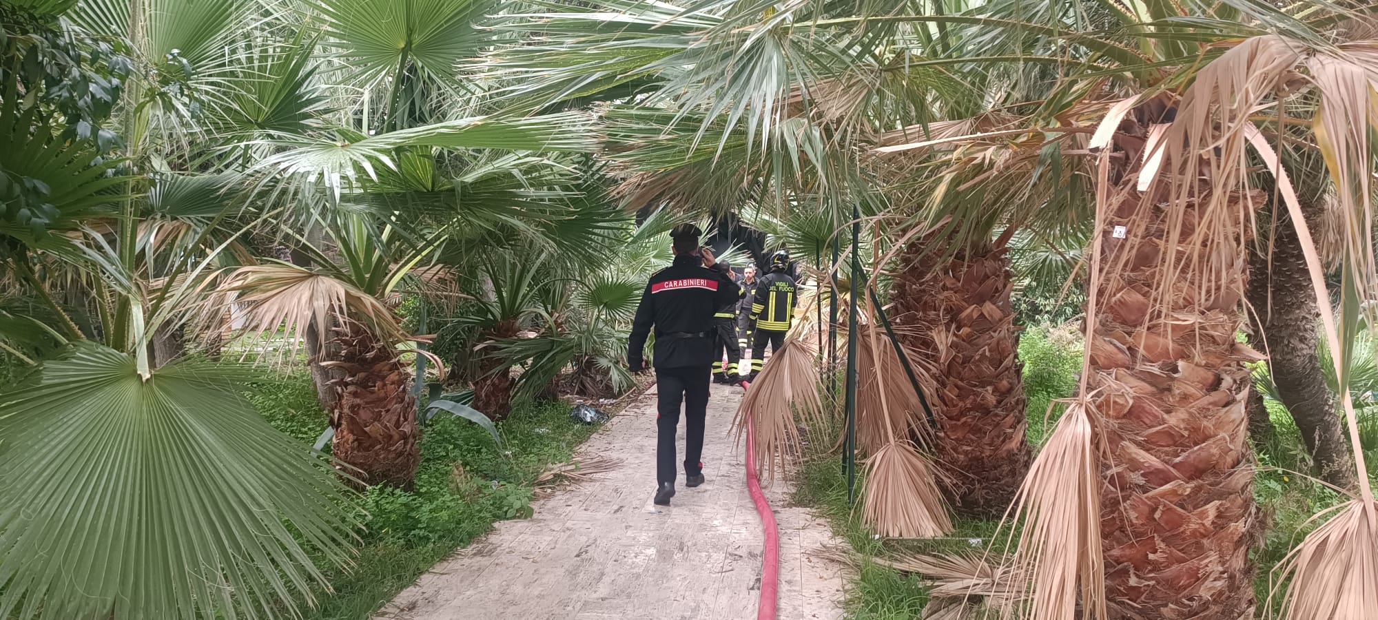 incendio torre nervi