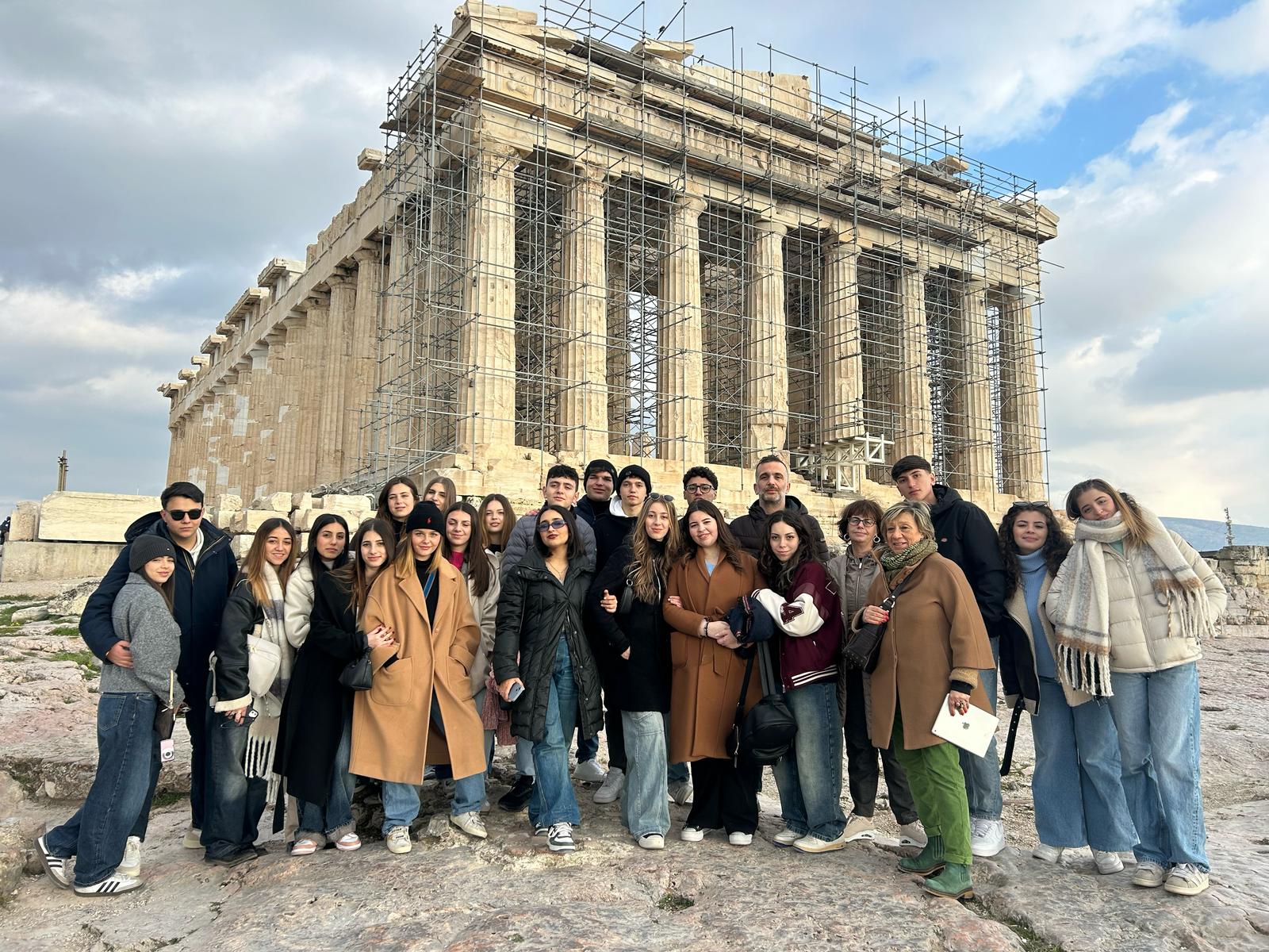 studenti erasmus acropoli