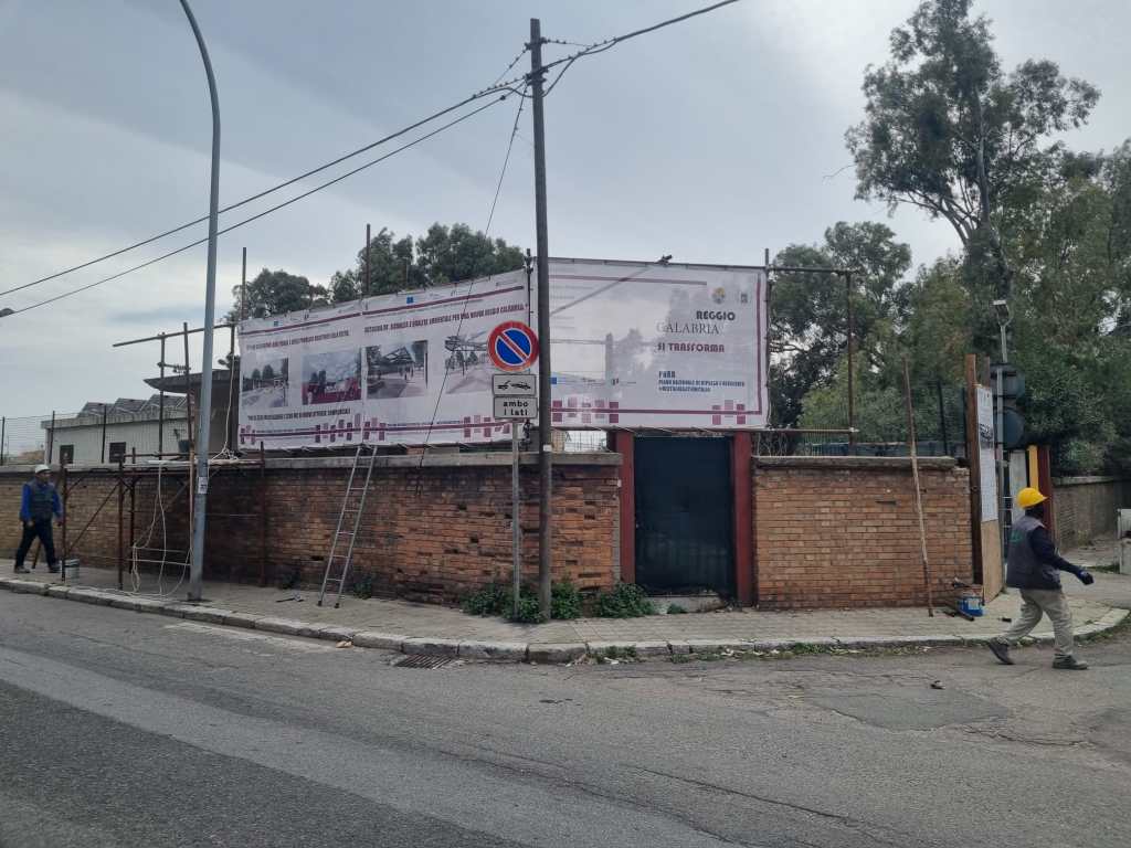Reggio, via al cantiere per la riqualificazione dell’ex deposito FS sotto il Granillo