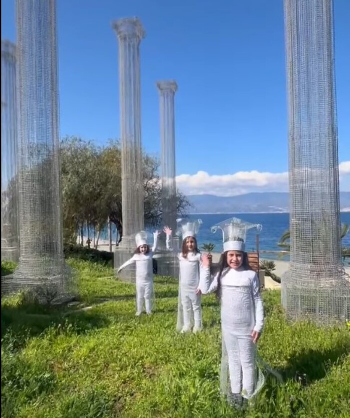 asilo albero azzurro carnevale