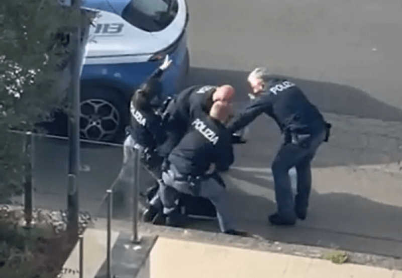 carchidi fermato polizia