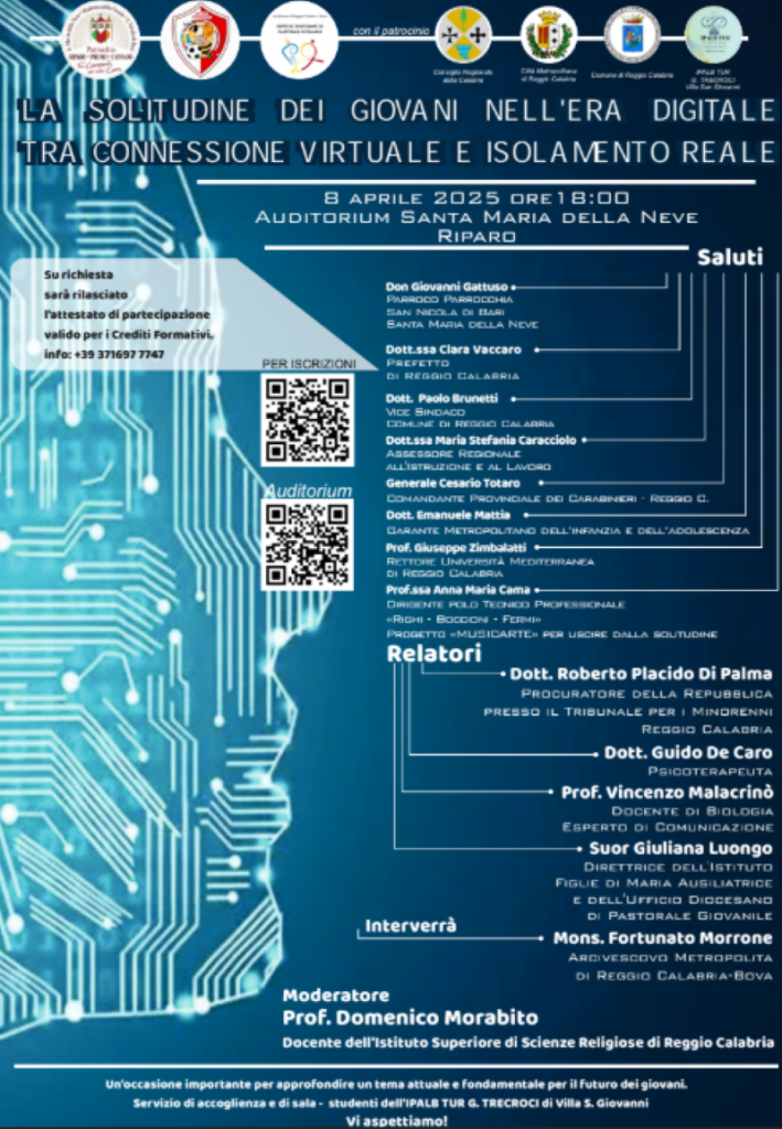 convegno solitudine giovani era digitale
