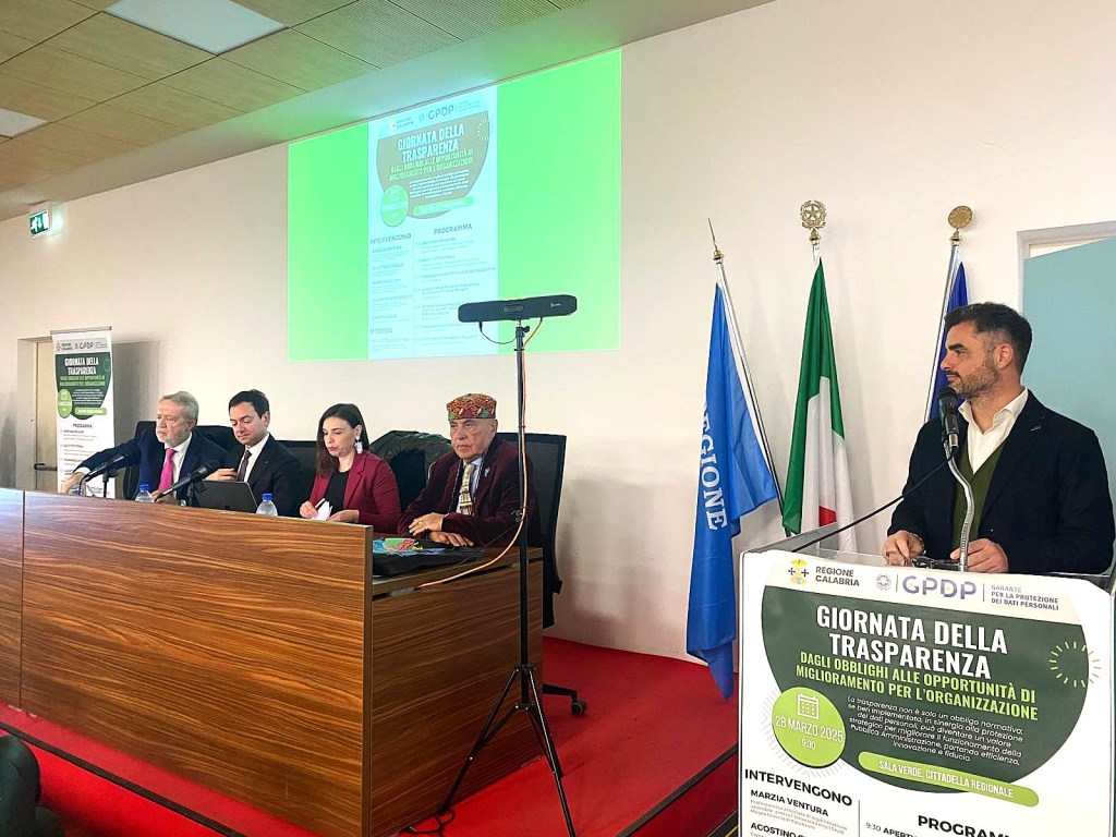 giornata trasparenza Regione Calabria