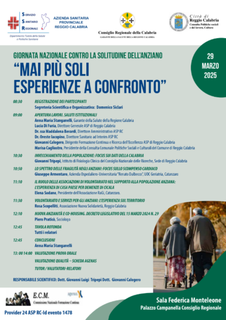 locandina mai più soli garante