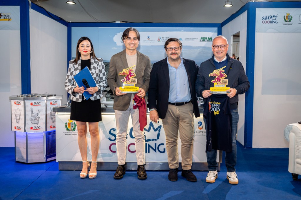 Sindaco e vicesindaco di Reggio Calabria premiati da Alberto Palella