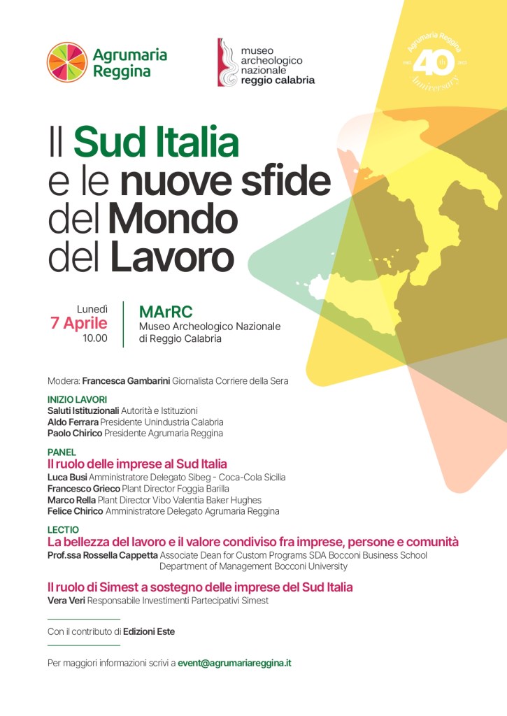 Agrumaria Reggina Aprile Evento Sud Italia page