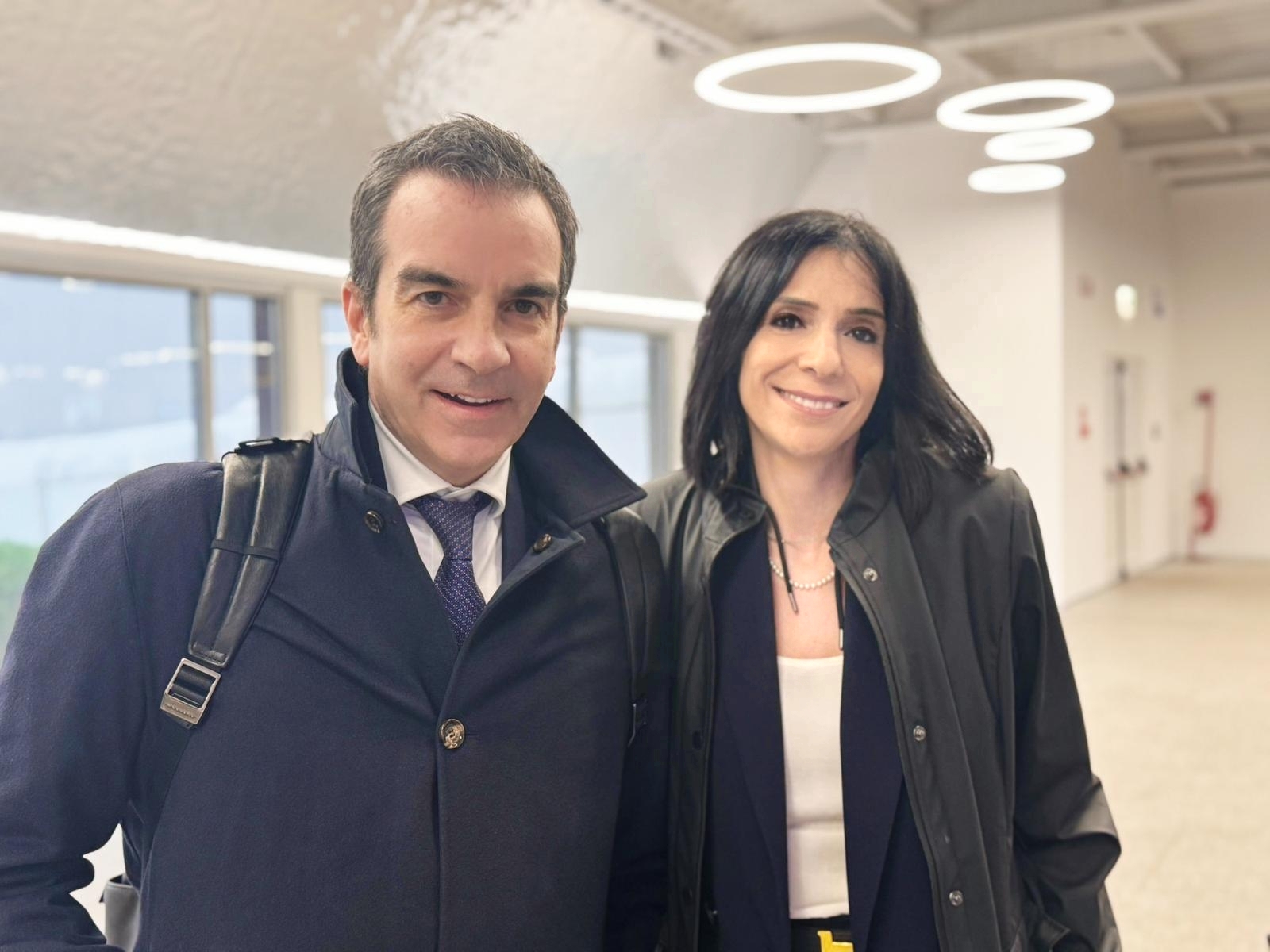 Foto Roberto Occhiuto e Giusi Princi