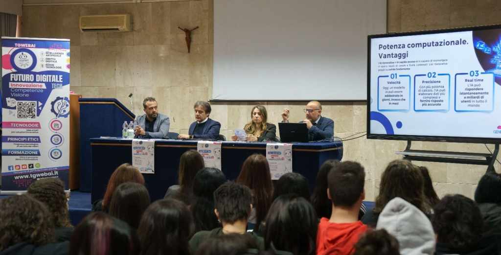 Reggio, seconda tappa di “Generazione Ai” al Liceo Artistico Preti-Frangipane