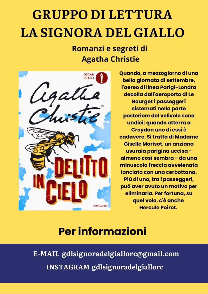 Locandina Gruppo di Lettura