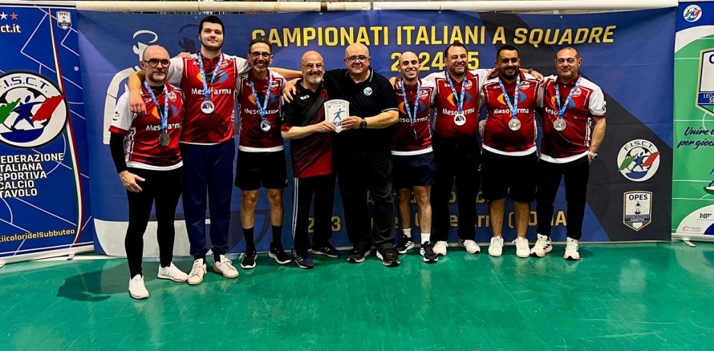Campionati Italiani Calcio da tavolo: promozione in B per il Subbuteo Reggio