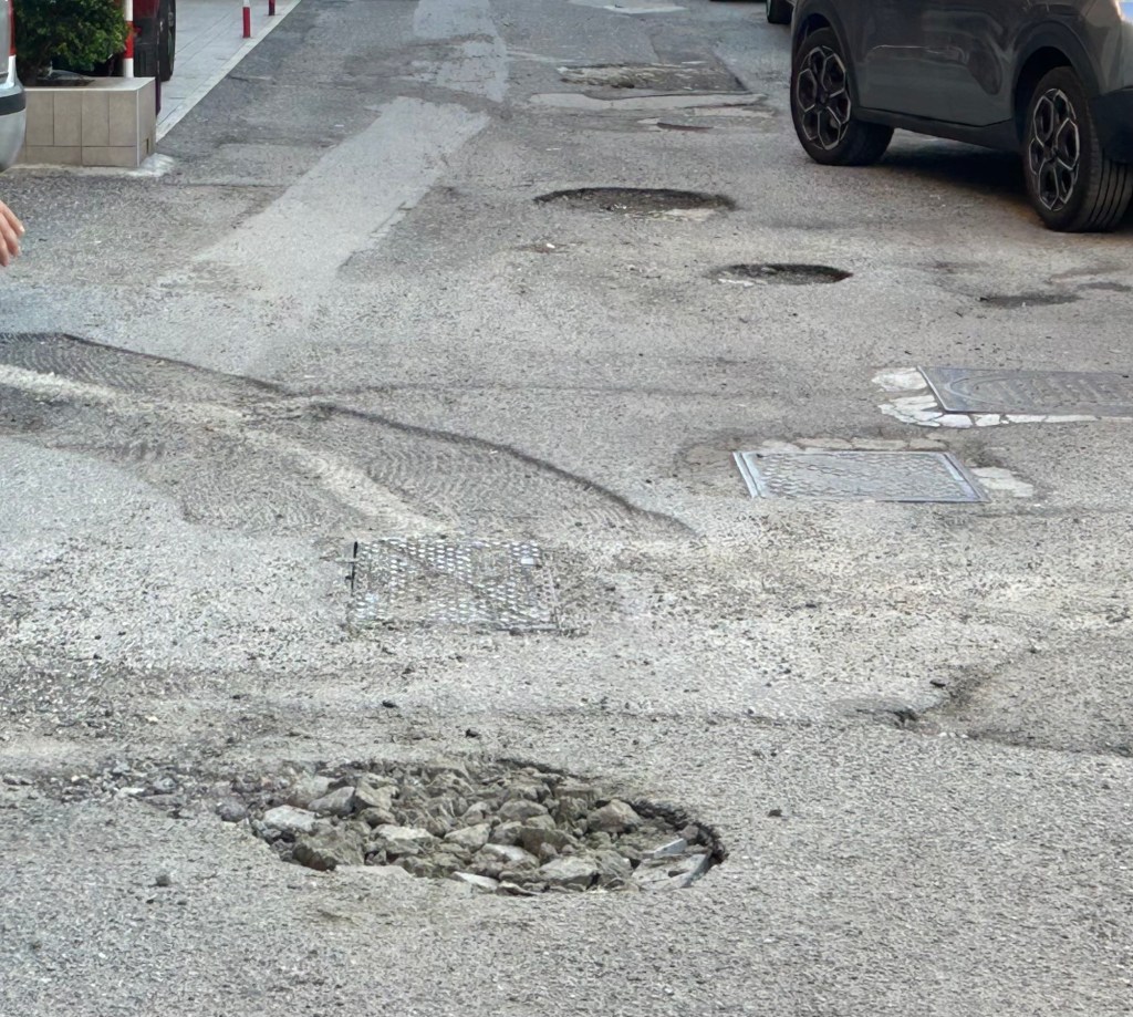 cardia sopralluogo strade buche