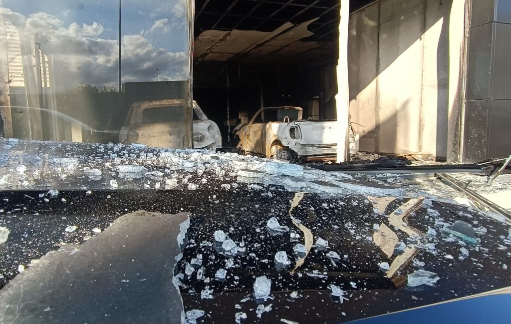 incendio calabria motori