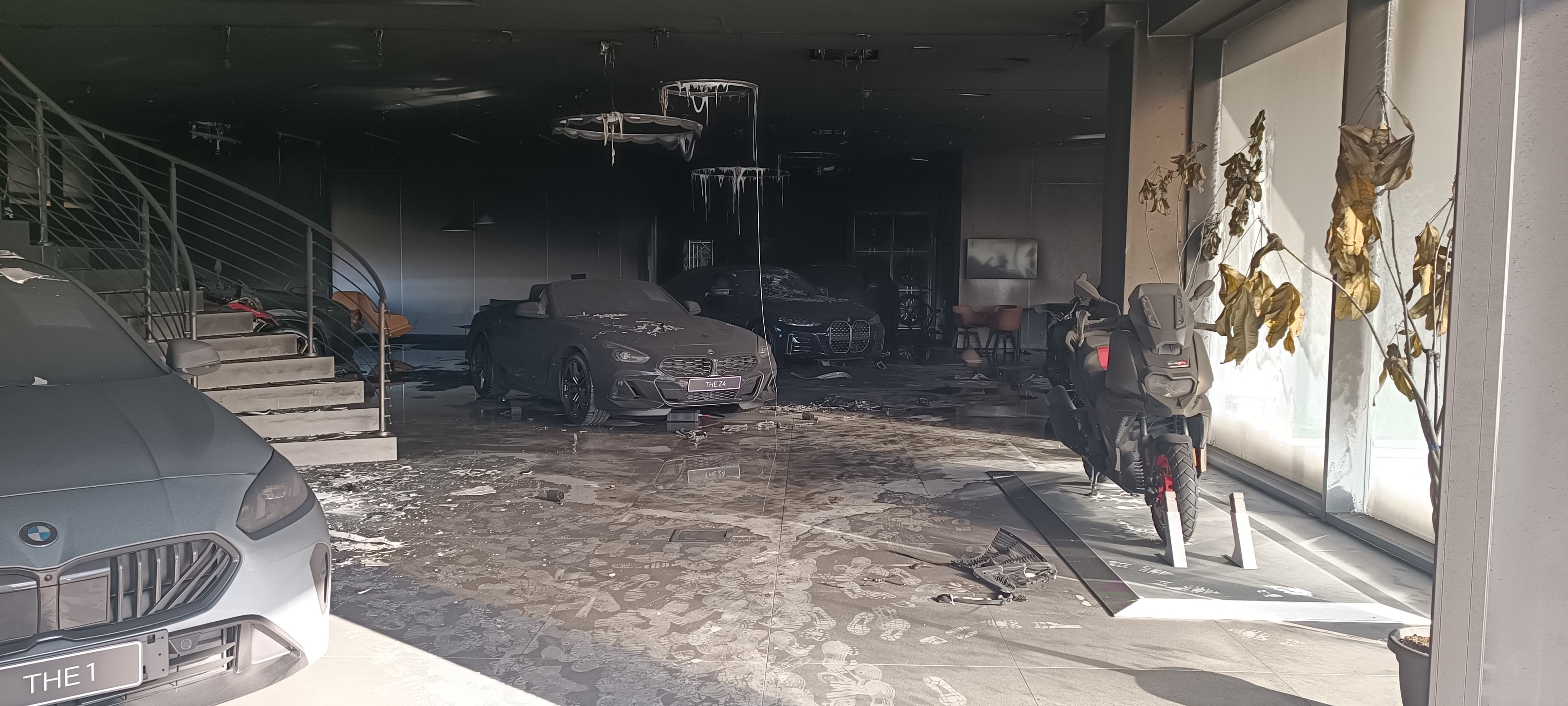 incendio calabria motori