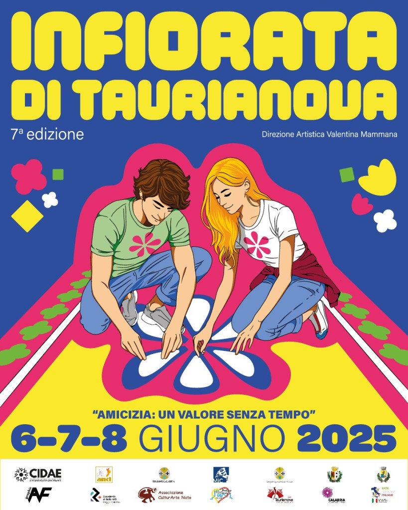 infiorata taurianova locandina