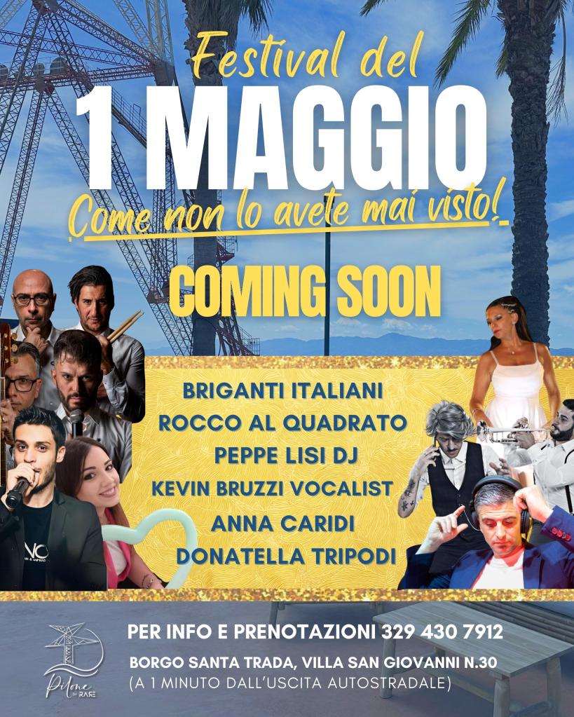 locandina festival primo maggio pilone