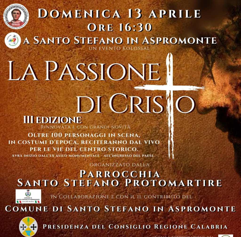 locandina passione cristo