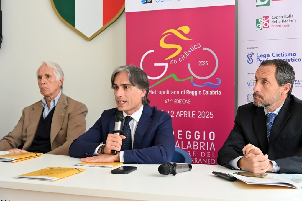 presentazione giro ciclistico roma