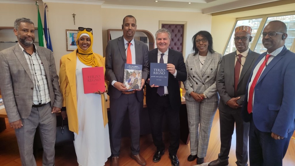 Reggio, visita di una delegazione etiope in Consiglio regionale: il saluto del Pres. Mancuso