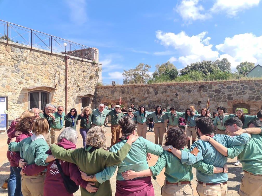 Gli scout Cngei di Reggio festeggiano il patrono San Giorgio e 110 anni di vita