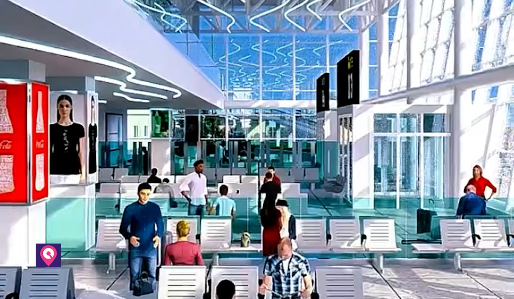 Aeroporto Reggio Calabria Nuovo Tito Minniti Render ()
