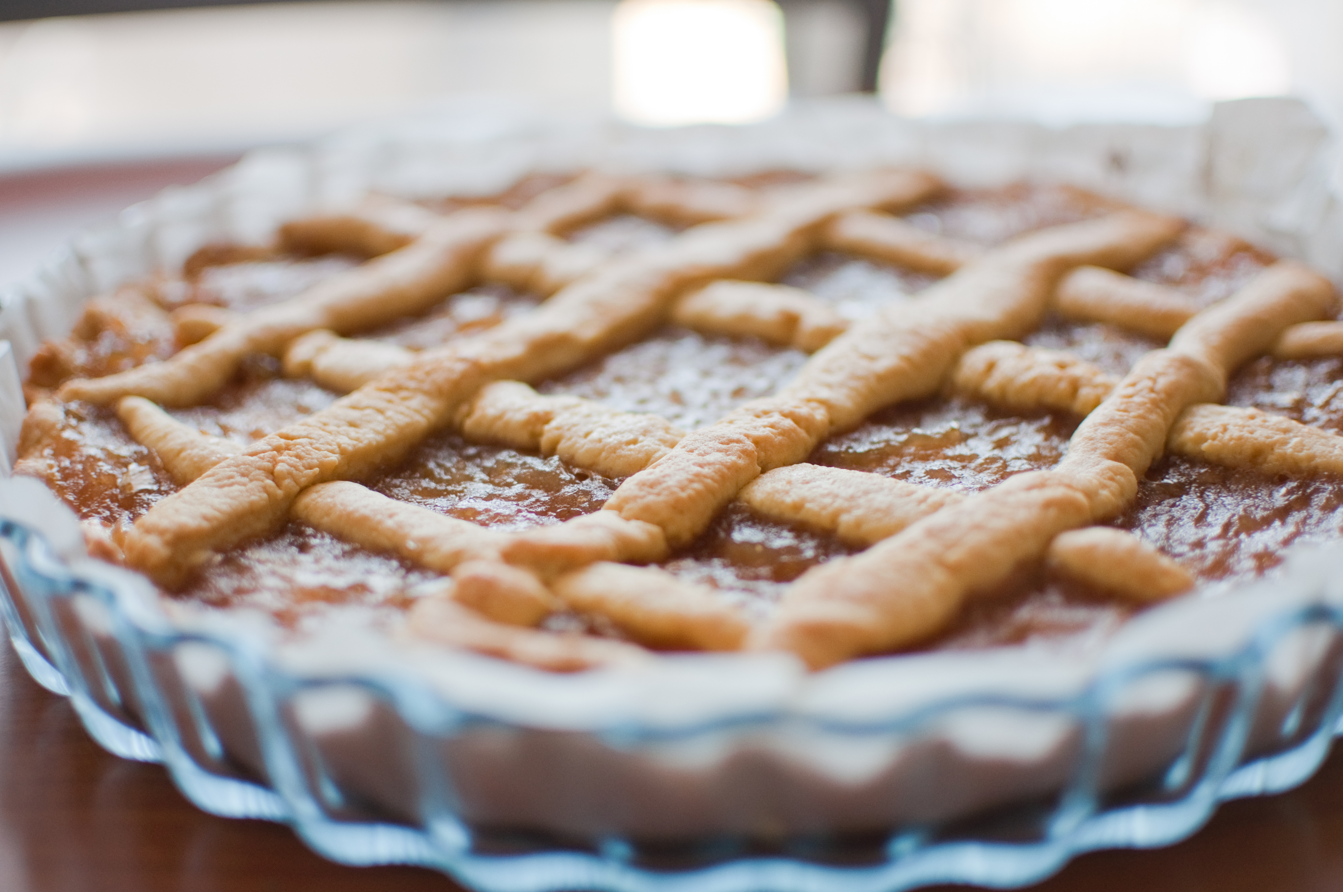 Crostata limone e zenzero