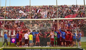 Curva Sud Giocatori Festa Reggina