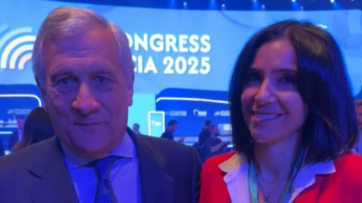 Foto Antonio Tajani e Giusi Princi