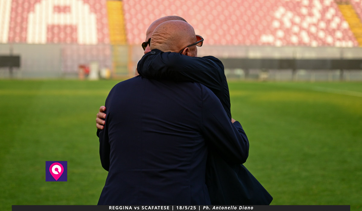 Giuseppe Praticò abbraccio Antonino Ballarino ()