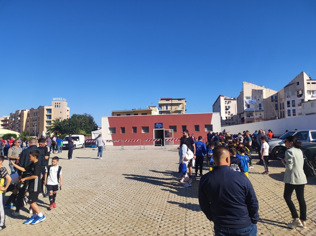 Ingresso campo Ciccarello