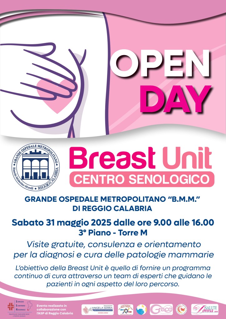 Locandina Breast Unit open day GOM