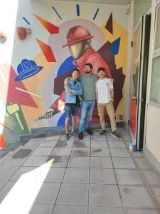 Murales di Boris Veliz colora il Museo Interattivo dell’Antincendio