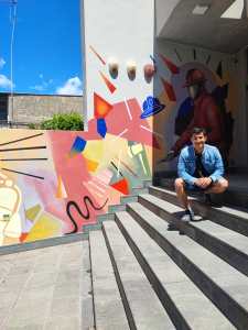 Murales di Boris Veliz colora il Museo Interattivo dell’Antincendio