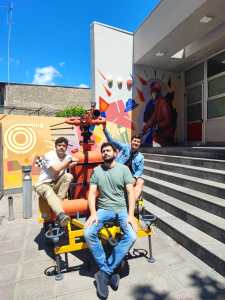 Murales di Boris Veliz colora il Museo Interattivo dell’Antincendio