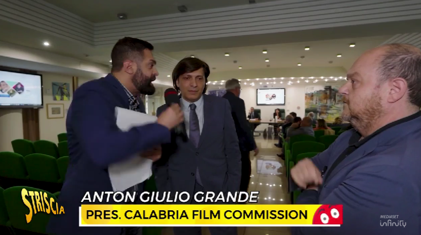 calabria film commission striscia notizia