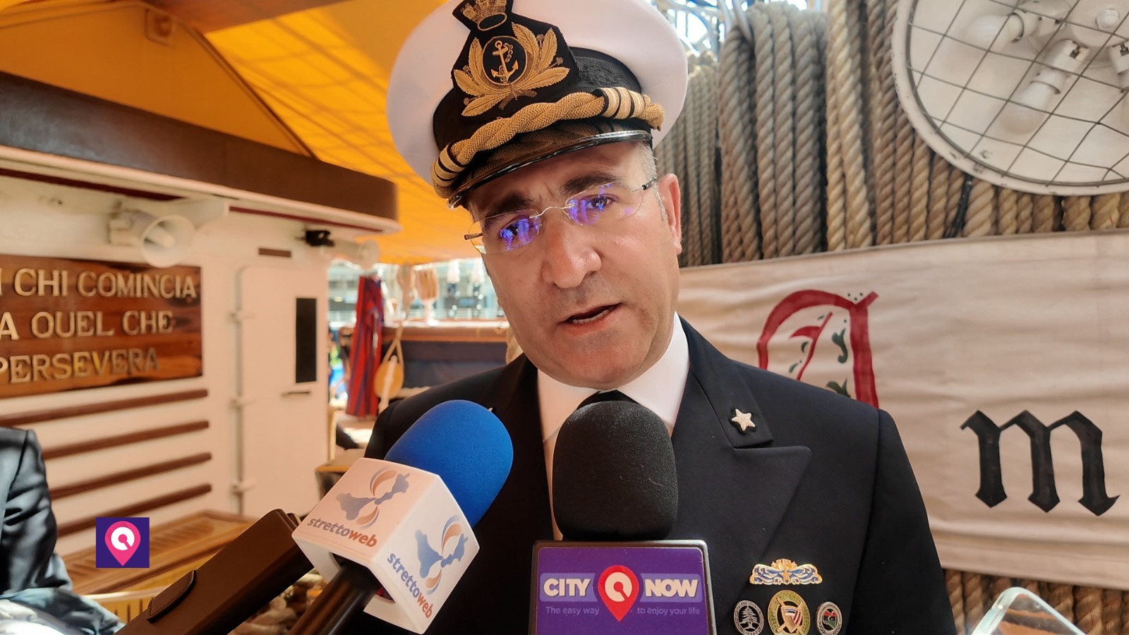 giuseppe lai comandante amerigo vespucci
