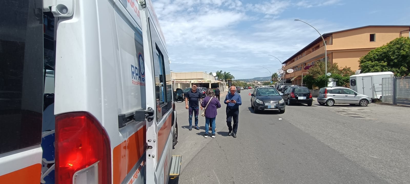incidente contrada armaca