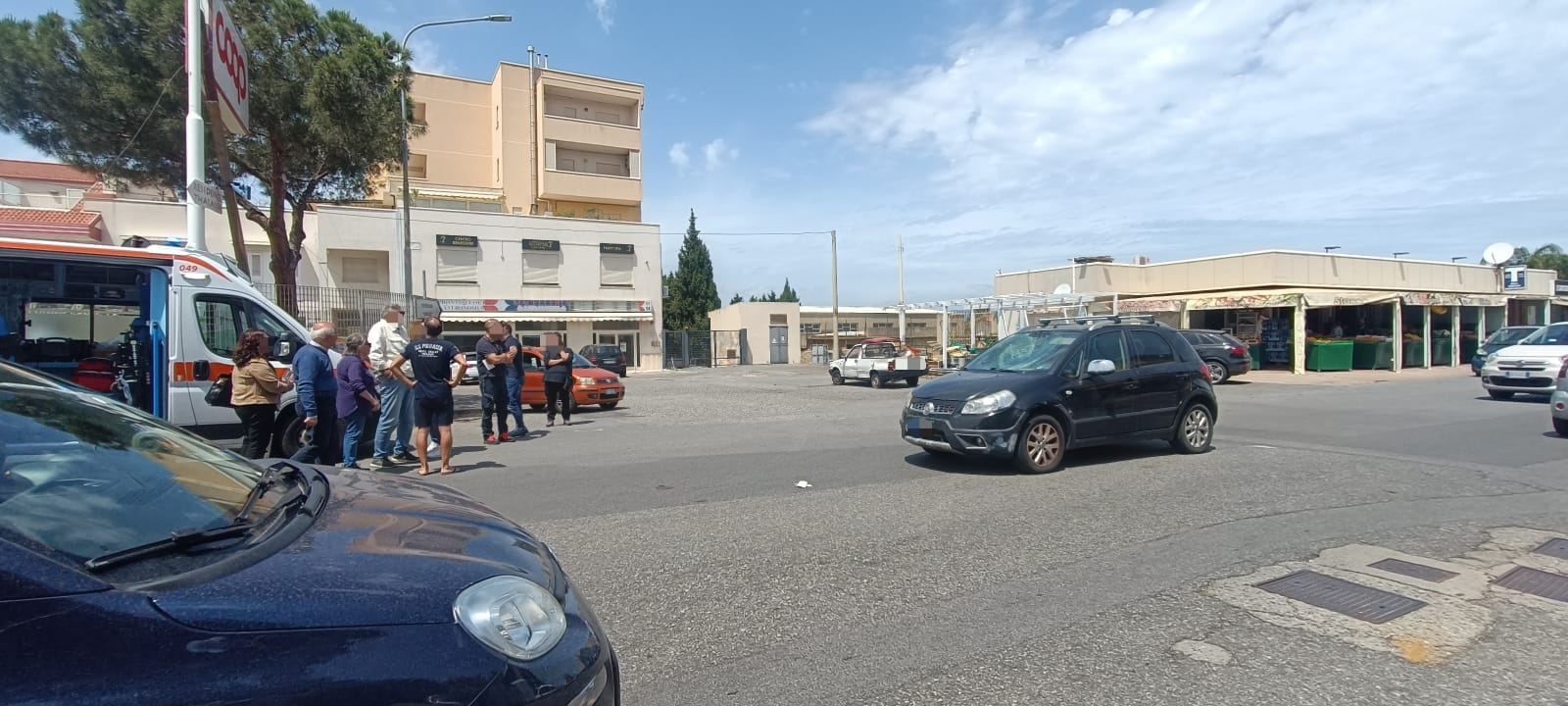 incidente contrada armaca