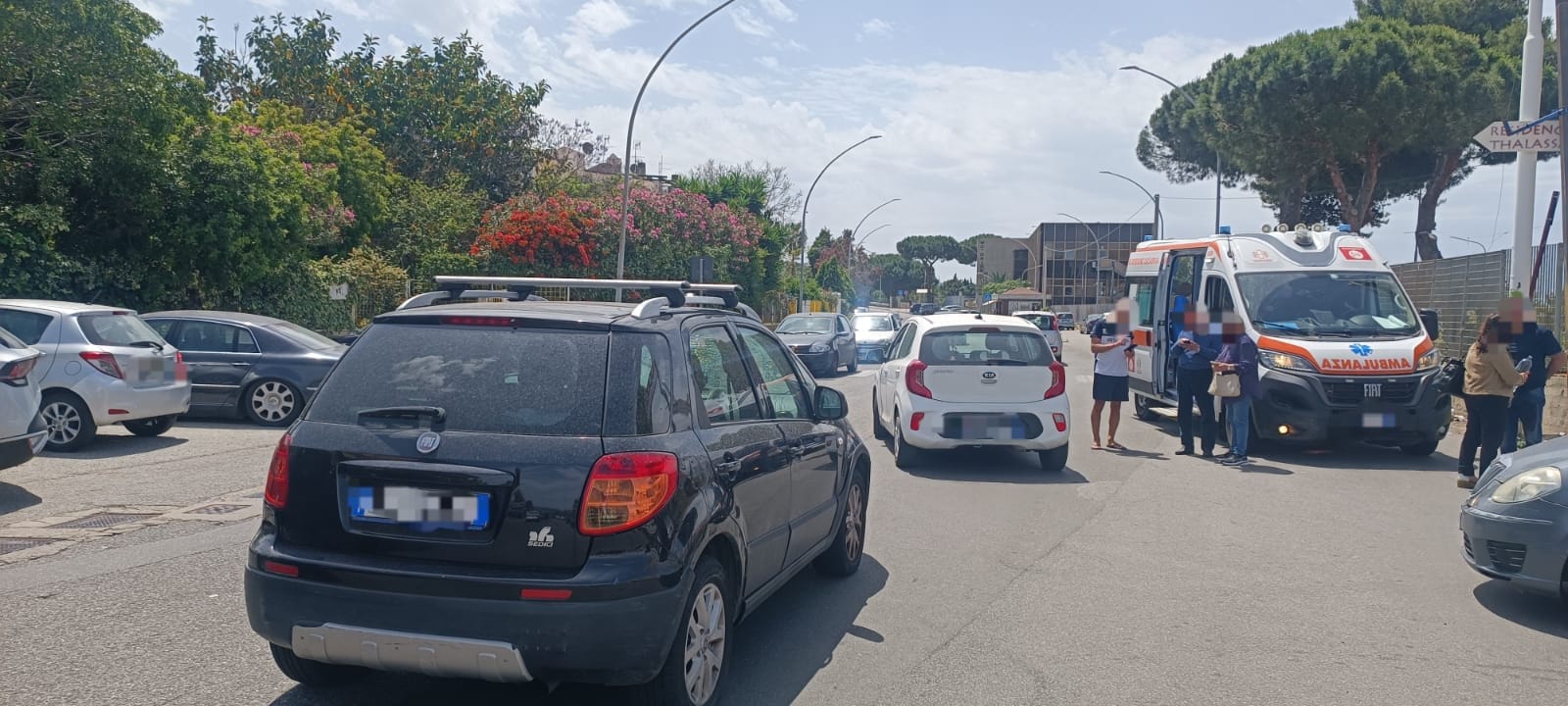 incidente contrada armacà